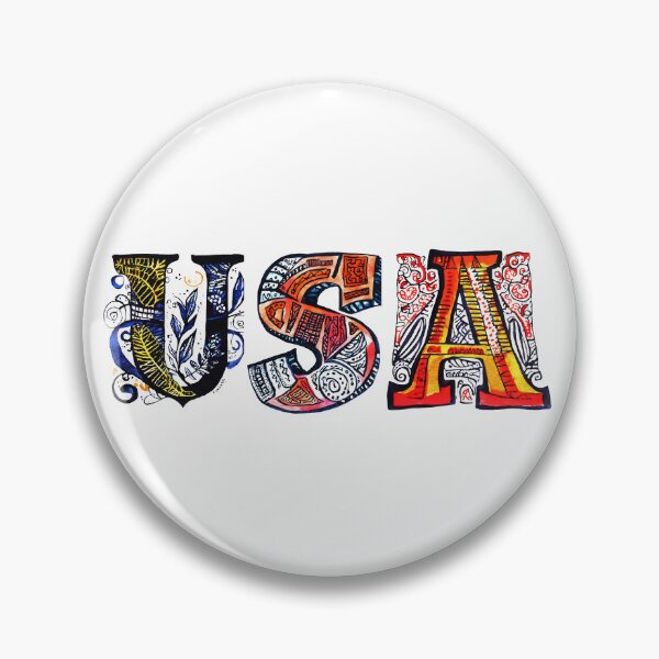 Item preview, Colorful USA Doodle Design - Vibrant and Rich Illustration designed and sold by ironpalette.