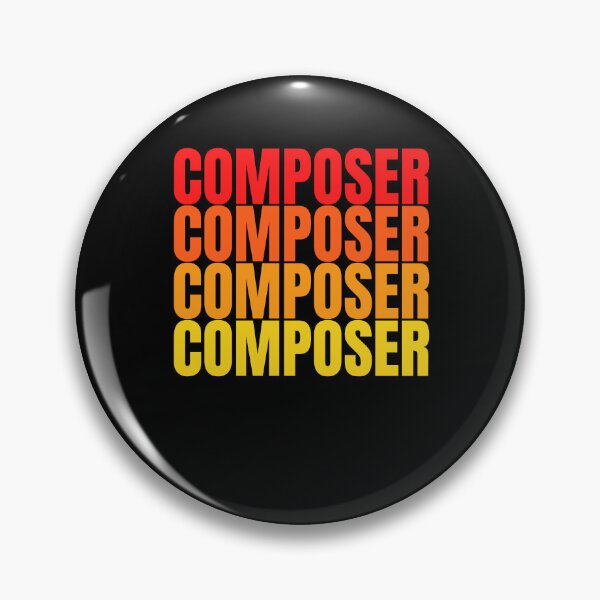 Item preview, Music composer designed and sold by annoying-shirts.