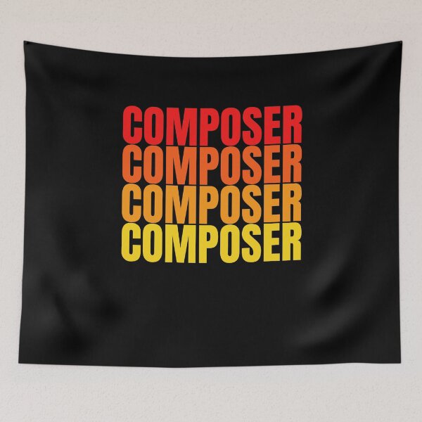 Item preview, Music composer designed and sold by annoying-shirts.
