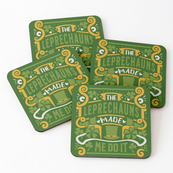 Item preview, The Leprechauns Made Me Do It! designed and sold by caFUNated.