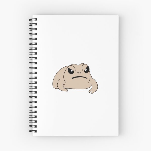 Item preview, Tiny Grumpy Desert Rain Frog - Brown, Tan designed and sold by FrogsAndGeese.