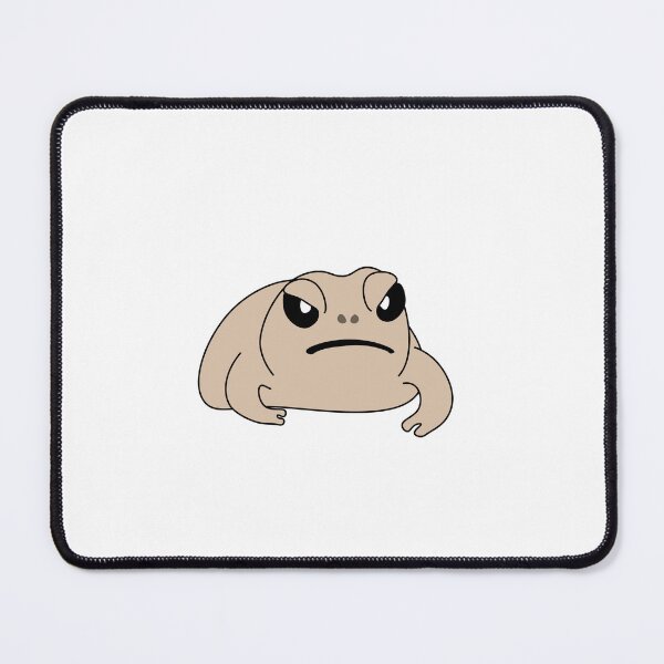 Item preview, Tiny Grumpy Desert Rain Frog - Brown, Tan designed and sold by FrogsAndGeese.
