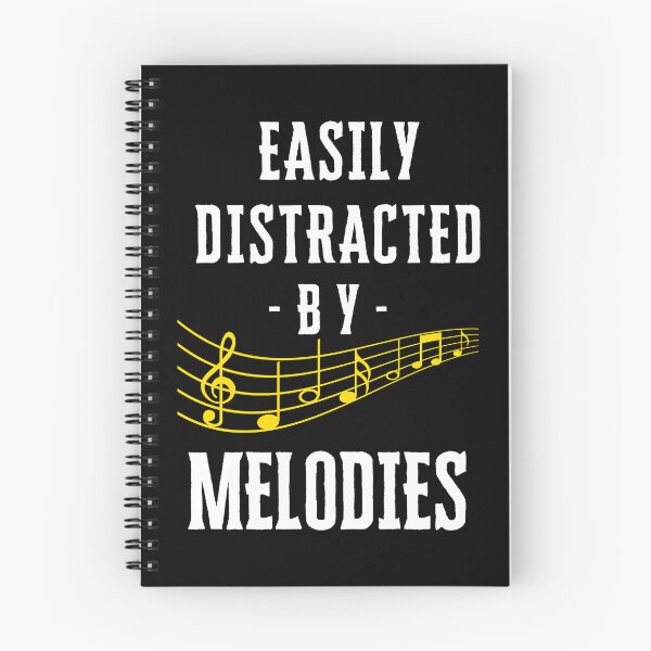 Item preview, Easily distracted by melodies designed and sold by annoying-shirts.
