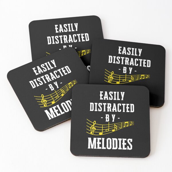Item preview, Easily distracted by melodies designed and sold by annoying-shirts.