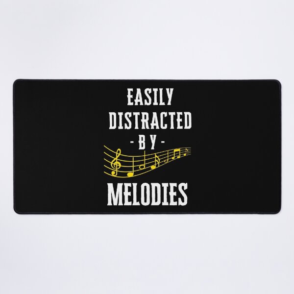Item preview, Easily distracted by melodies designed and sold by annoying-shirts.