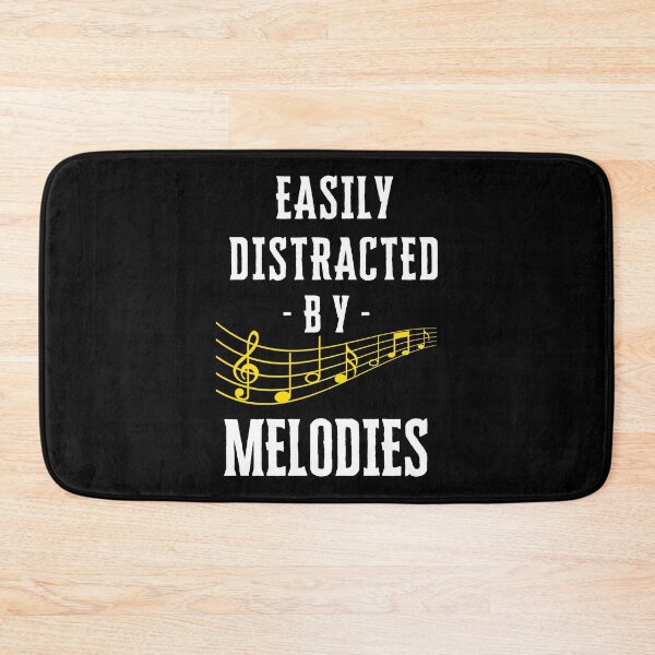 Item preview, Easily distracted by melodies designed and sold by annoying-shirts.