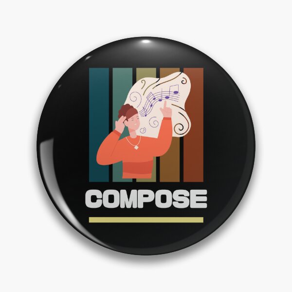 Item preview, Compose - Music composer designed and sold by annoying-shirts.