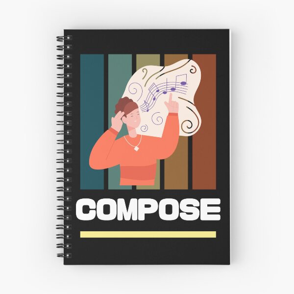 Item preview, Compose - Music composer designed and sold by annoying-shirts.