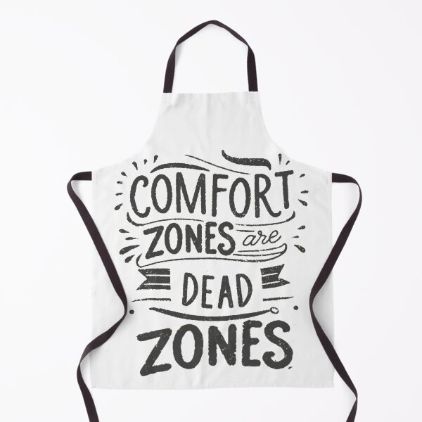Item preview, Comfort Zones Are Dead Zones, Cool Typography Design designed and sold by WatermelonPink.