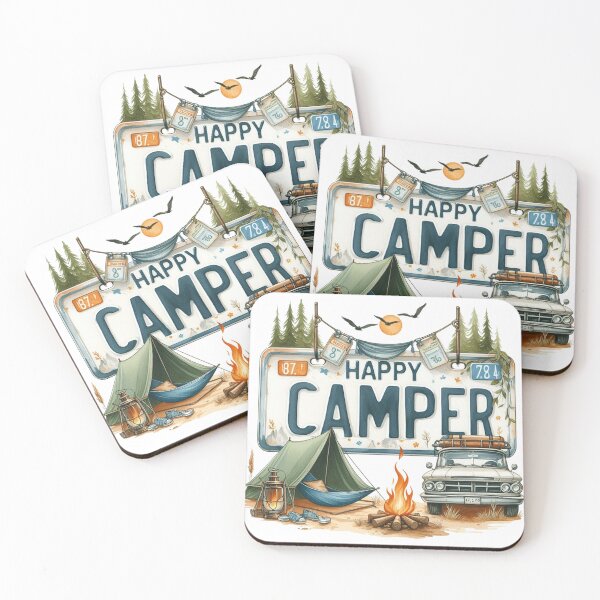 Item preview, Happy Camper designed and sold by erkinmaddison.