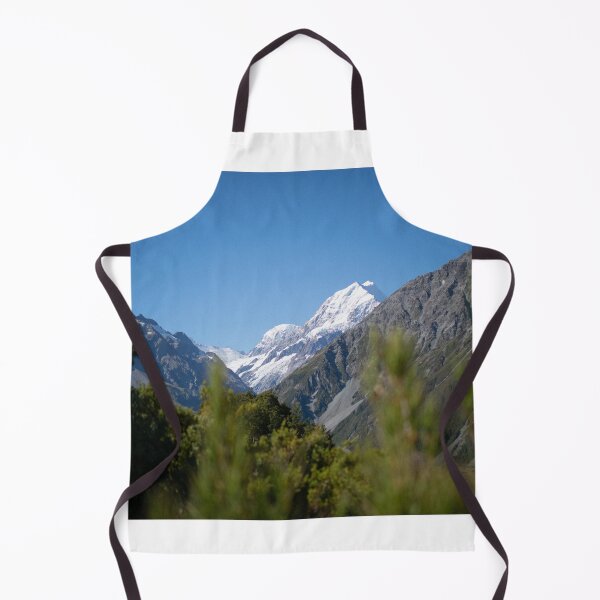 Item preview, Snowy mountain peak forest photography designed and sold by ACHprints.