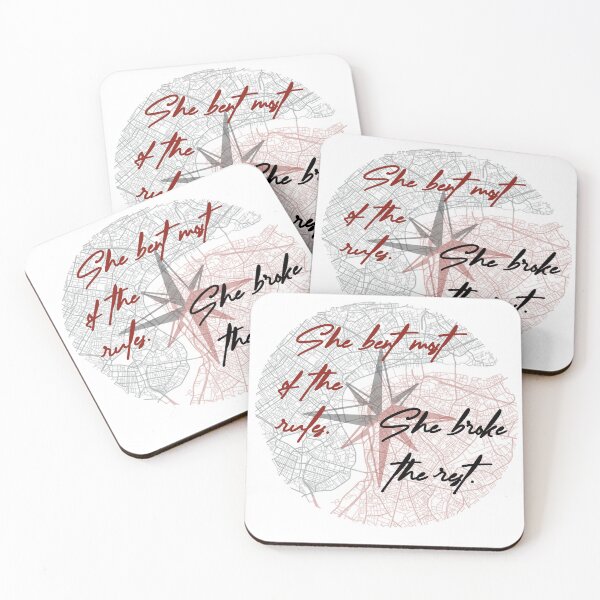 Item preview, She bent most of the rules. She broke the rest.  designed and sold by BookishCouture.