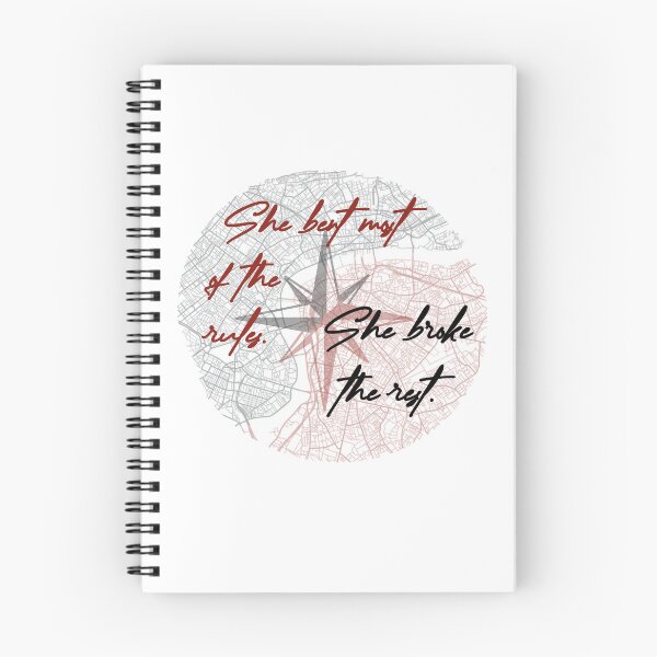 Item preview, She bent most of the rules. She broke the rest.  designed and sold by BookishCouture.