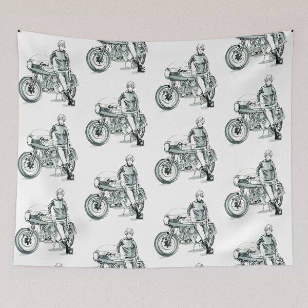 Item preview, Retro Moto Girl: Ducati 750SS designed and sold by hooliganlili.