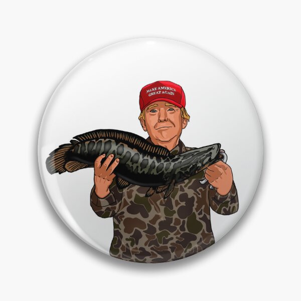 Item preview, MAGA Camo Trump with Snakehead designed and sold by emmyloudesigns.