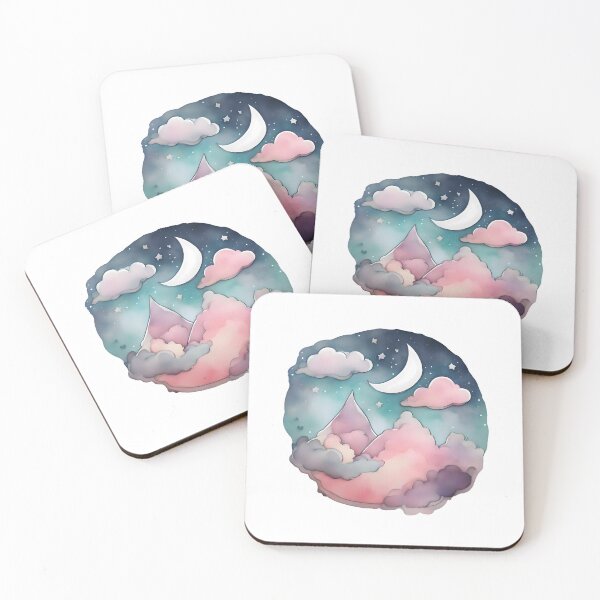 Item preview, Moonlit Reverie: Dreamy Peaks designed and sold by SavvyJuanDesign.