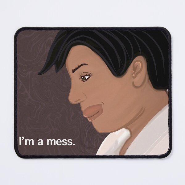 Item preview, Kris Jenner “I’m a mess” gif  designed and sold by illustratieKT.
