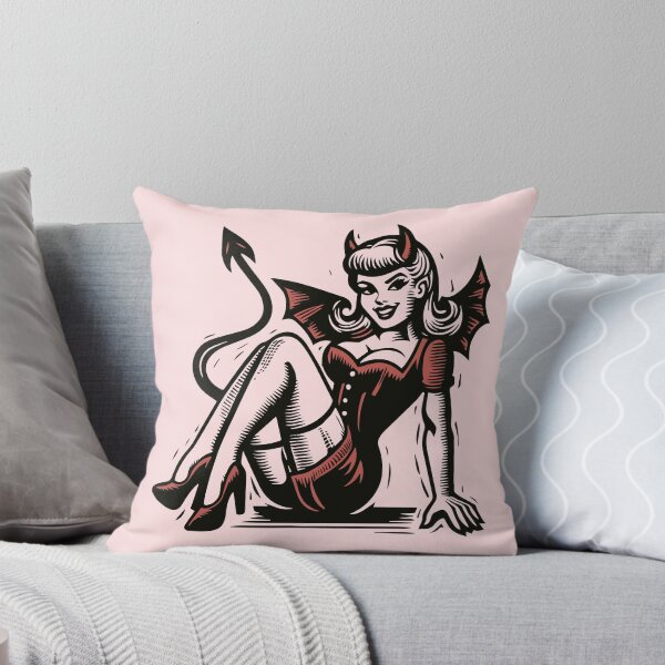 Item preview, Retro Devil Girl designed and sold by Texterns.
