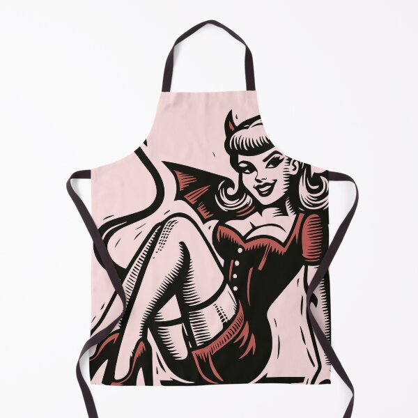 Item preview, Retro Devil Girl designed and sold by Texterns.