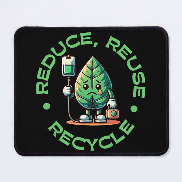 Item preview, Earth Day Eco-Friendly Leaf & Recycling Enthusiast designed and sold by edesignprints.