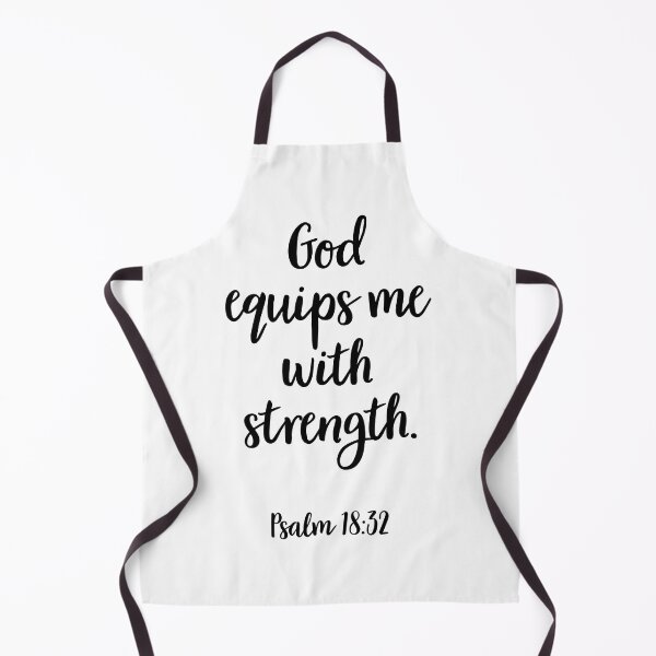 Item preview, God equips me with strength designed and sold by corbrand.