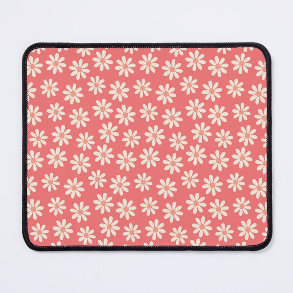 Item preview, Pantone 2024 Peach Fuzz Daisies Flower Power Pattern designed and sold by ClaudiaFlores.