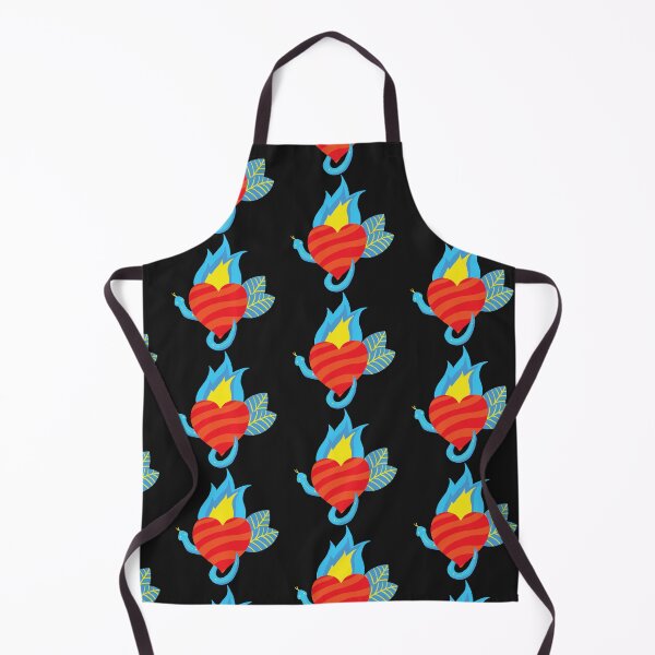 Item preview, Funky red heart with snake designed and sold by pinkyfish1010.