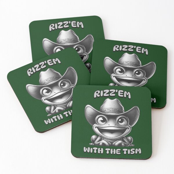 Item preview, Funny Frog Rizz Em with The Tism designed and sold by nicksvp.