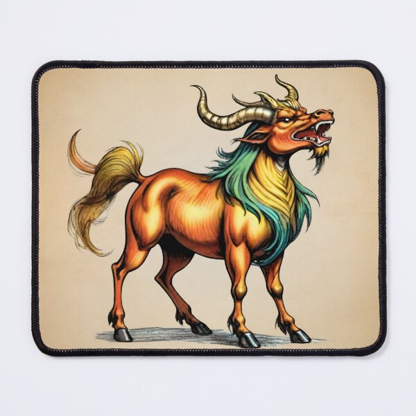 Item preview, The Qilin a Mystical Creature from Chinese Legend designed and sold by HecatesDelights.
