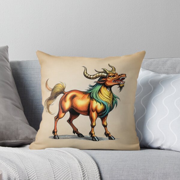 Item preview, The Qilin a Mystical Creature from Chinese Legend designed and sold by HecatesDelights.