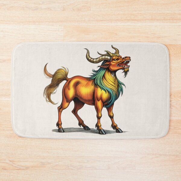 Item preview, The Qilin a Mystical Creature from Chinese Legend designed and sold by HecatesDelights.