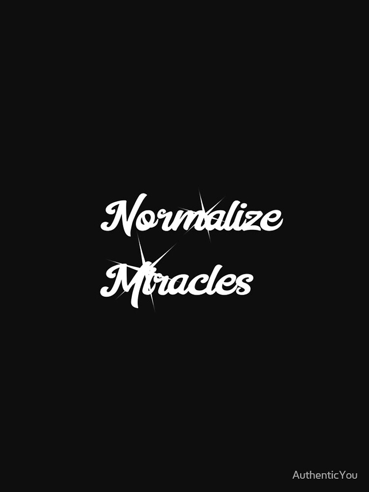 Thumbnail 4 of 4, iPhone Case, Normalize Miracles designed and sold by AuthenticYou.