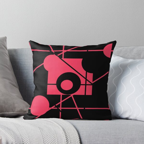 Item preview, Lost in Abstraction - post war abstract painting (red & black) designed and sold by Red Siri0 Art.