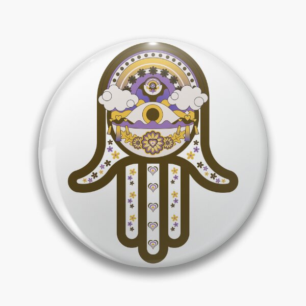 Item preview, Fun All Seeing Eye Hamsa Hand  designed and sold by hamsasoul.