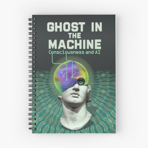 Item preview, Ghost In The Machine: Consciousness & AI designed and sold by PatternTango.