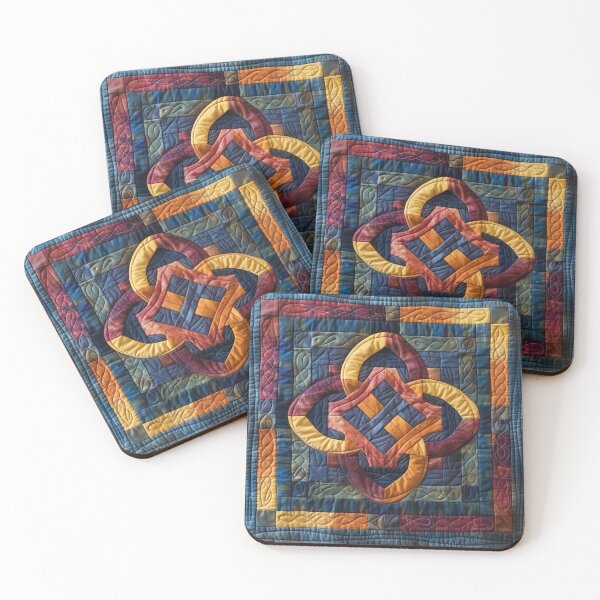 Item preview, Celtic quilt art designed and sold by custom-concepts.