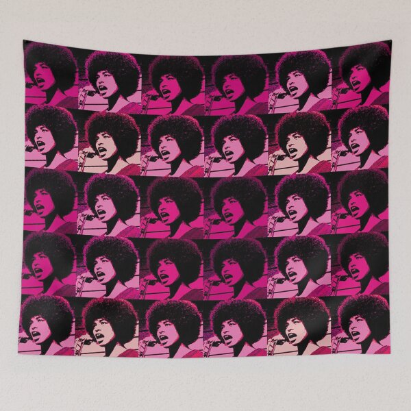 Item preview, Angela Davis - Superestrella en rosas designed and sold by Thelittlelord.
