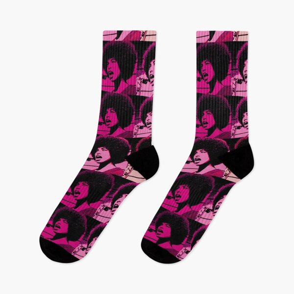Item preview, Angela Davis - Superstar in Pinks designed and sold by Thelittlelord.