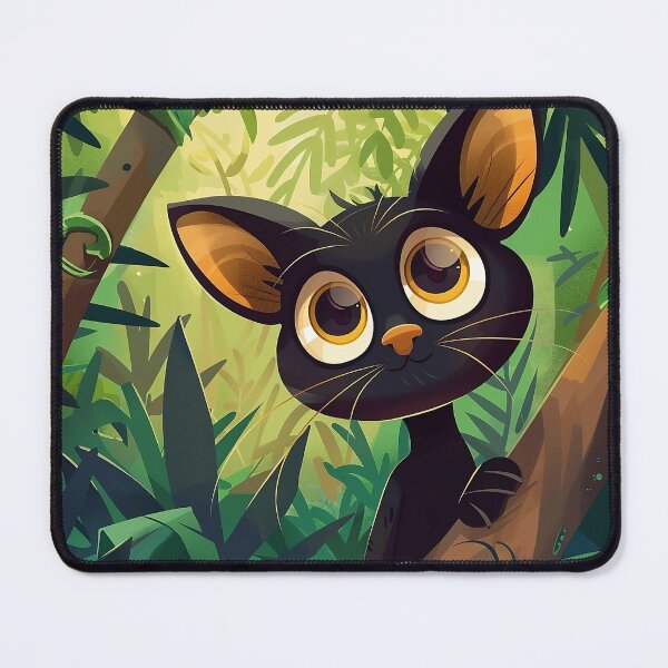 Item preview, Cartoon Cat Jungle Adventure designed and sold by CatsAndDogs-TF.