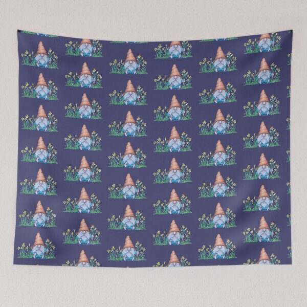 Item preview, Gnome sitting with daffodils designed and sold by SarahCD13.