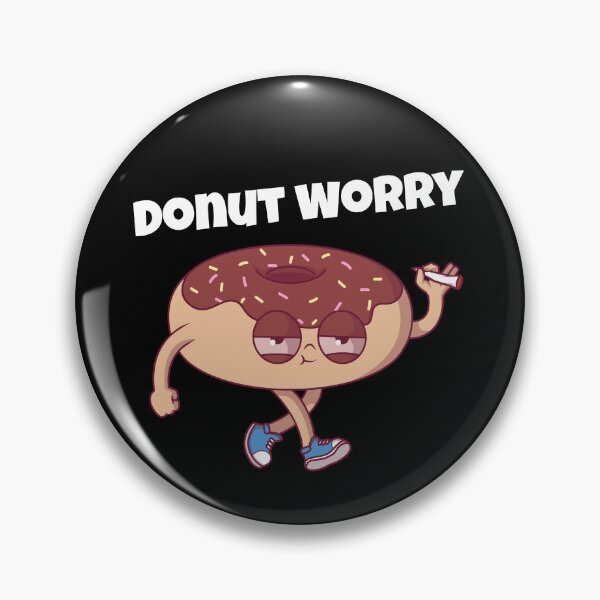 Item preview, Donut Worry Stoned Donut Resist Donut Judge Cute Donut Economics designed and sold by StudioTVDinners.