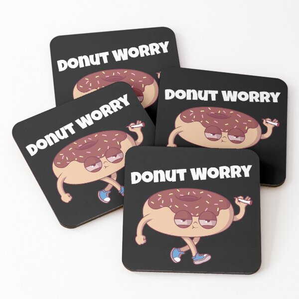 Item preview, Donut Worry Stoned Donut Resist Donut Judge Cute Donut Economics designed and sold by StudioTVDinners.