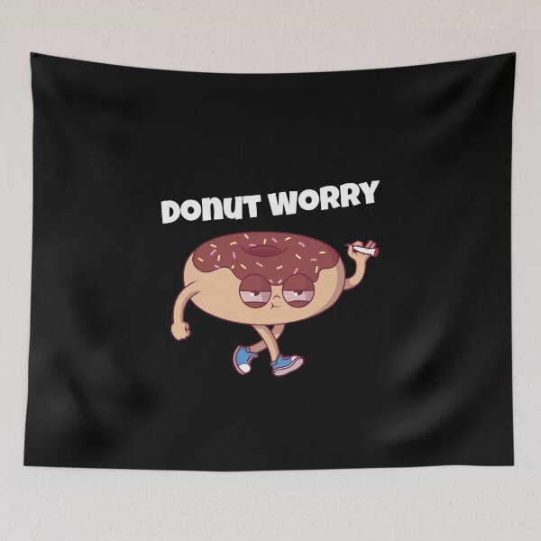 Item preview, Donut Worry Stoned Donut Resist Donut Judge Cute Donut Economics designed and sold by StudioTVDinners.
