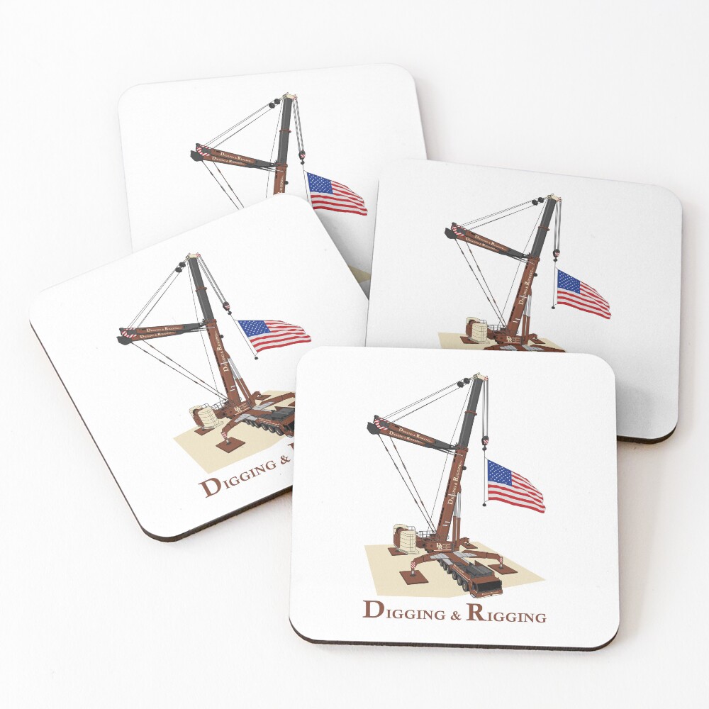 Item preview, Coasters (Set of 4) designed and sold by HeavyMachinery.