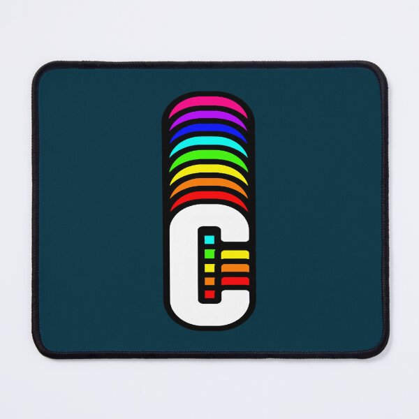 Item preview, Rainbow Letter, C designed and sold by niquesdeDi.