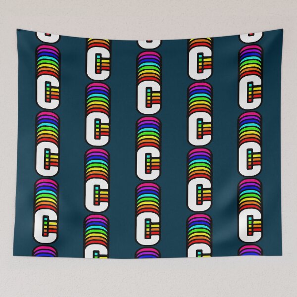 Item preview, Rainbow Letter, C designed and sold by niquesdeDi.
