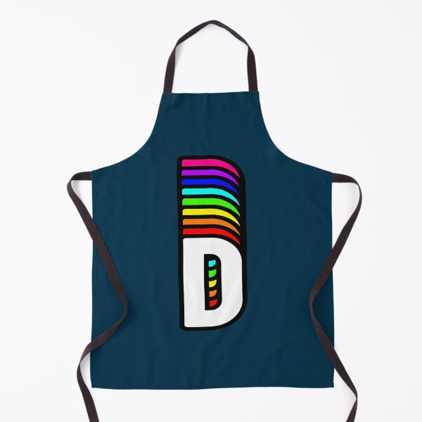 Item preview, Rainbow Letter, D designed and sold by niquesdeDi.