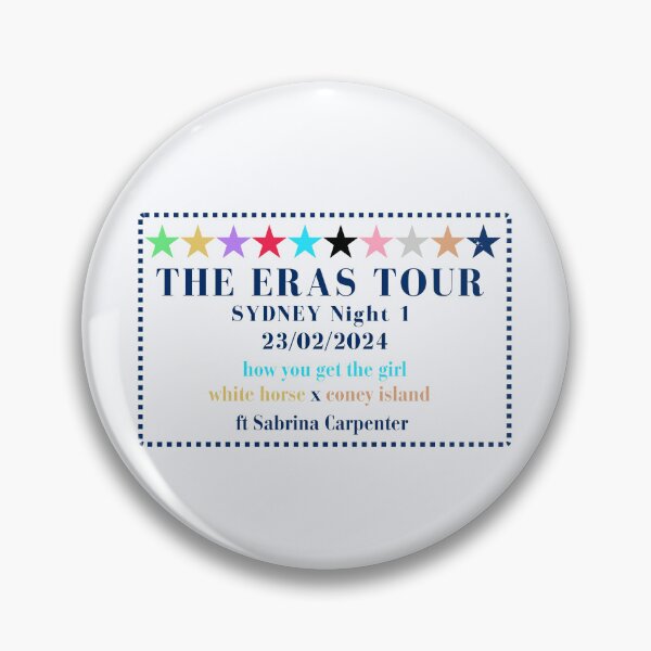 Item preview, Sydney Night 1 - Eras - Surprise Songs designed and sold by LisaMichelleArt.