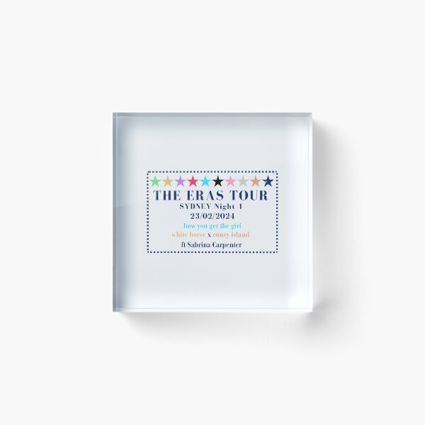 Item preview, Sydney Night 1 - Eras - Surprise Songs designed and sold by LisaMichelleArt.
