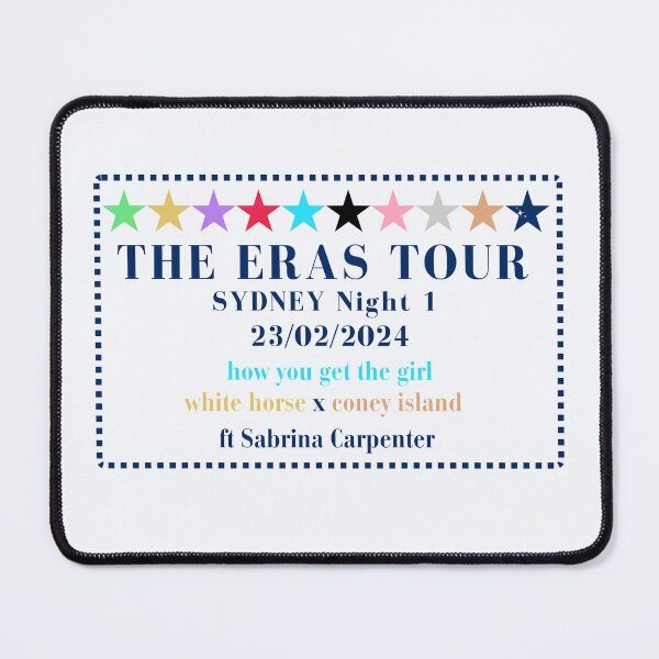 Item preview, Sydney Night 1 - Eras - Surprise Songs designed and sold by LisaMichelleArt.